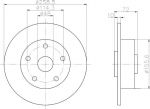 Textar 92078800 тормозной диск на MAZDA 626 III Hatchback (GD)