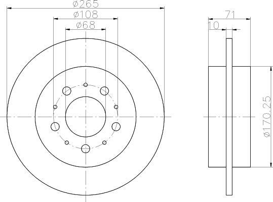 Textar 92097800 тормозной диск на VOLVO 960 II универсал (965)