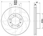 Textar 92099910 тормозной диск на PORSCHE 911 (996)