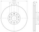 Textar 92106703 тормозной диск на AUDI A6 (4B2, C5)