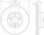 TEXTAR Тоpмозной диск Brake discs passenger car (92121203)