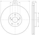 TEXTAR Тоpмозной диск Brake discs passenger car (92147800)