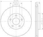 Textar 92167400 тормозной диск на NISSAN QASHQAI / QASHQAI +2 (J10, JJ10)