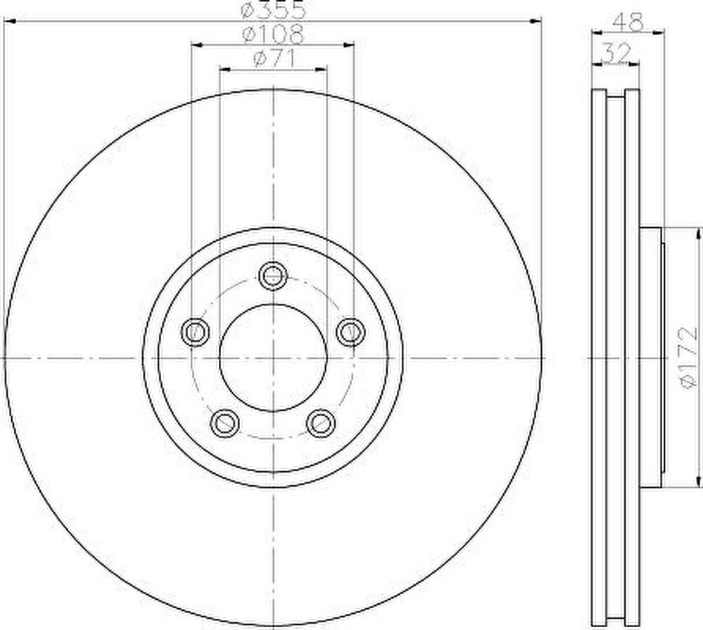 Textar 92186303 тормозной диск на JAGUAR S-TYPE (CCX)