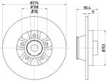 Textar 92196203 тормозной диск на RENAULT KANGOO BE BOP (KW0/1_)