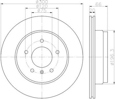 Textar 92239703 тормозной диск на 4 Gran Coupe (F36)