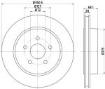 Textar 92269803 тормозной диск на JEEP GRAND CHEROKEE III (WH, WK)