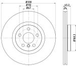 Textar 92274403 тормозной диск на X1 (F48)
