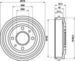 Textar 94006400 тормозной барабан на FIAT REGATA (138)