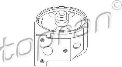Topran 102 738 подвеска, двигатель на VW PASSAT Variant (3A5, 35I)