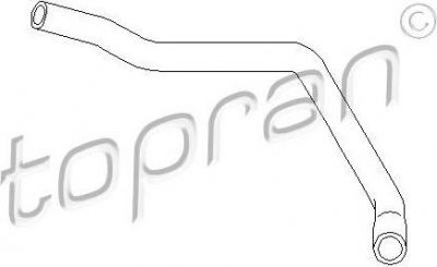 Topran 102 869 шланг радиатора на VW PASSAT Variant (3A5, 35I)