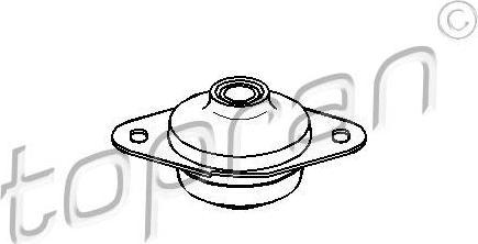 Topran 104 237 подвеска, двигатель на VW POLO купе (86C, 80)