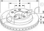 Topran 111 290 тормозной диск на VW TOUAREG (7P5)