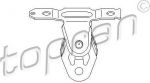 Topran 111 600 кронштейн, глушитель на VW POLO (6R, 6C)