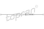 Topran 207 190 трос, стояночная тормозная система на OPEL CORSA C (F08, F68)