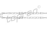 Topran 207 367 трос, стояночная тормозная система на OPEL ZAFIRA A (F75_)