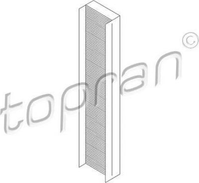 Topran 301 764 фильтр, воздух во внутренном пространстве на FORD MONDEO III седан (B4Y)