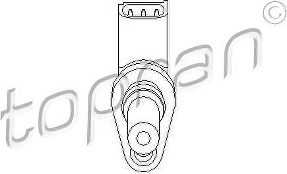 Topran 302 667 датчик частоты вращения, управление двигателем на FORD FOCUS (DAW, DBW)