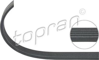 Topran 304 618 поликлиновой ремень на FORD C-MAX (DM2)