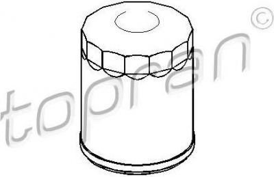 Topran 720 801 масляный фильтр на MAZDA 626 V Hatchback (GF)