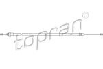 Topran 721 658 трос, стояночная тормозная система на PEUGEOT 206 SW (2E/K)