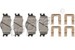 Topran 820 698 комплект тормозных колодок, дисковый тормоз на HYUNDAI i20 (PB, PBT)