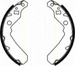 TRISCAN 8100 41615 комплект тормозных колодок на DAIHATSU CUORE VI (L251, L250_, L260_)