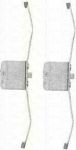 TRISCAN 8105 101632 комплектующие, колодки дискового тормоза на AUDI A6 Allroad (4FH, C6)