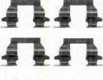 TRISCAN 8105 141595 комплектующие, колодки дискового тормоза на NISSAN X-TRAIL (T31)