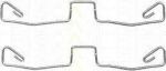 TRISCAN 8105 291602 комплектующие, колодки дискового тормоза на AUDI A6 (4B2, C5)