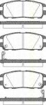 TRISCAN 8110 10516 комплект тормозных колодок, дисковый тормоз на OPEL FRONTERA B (6B_)