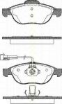TRISCAN 8110 12002 комплект тормозных колодок, дисковый тормоз на ALFA ROMEO 156 (932)
