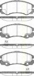 TRISCAN 8110 24016 комплект тормозных колодок, дисковый тормоз на OPEL FRONTERA B (6B_)