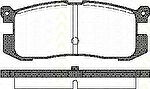 TRISCAN 8110 50926 комплект тормозных колодок, дисковый тормоз на MAZDA 626 III Station Wagon (GV)