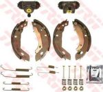 TRW BK1247 комплект тормозных колодок на PEUGEOT 306 (7B, N3, N5)