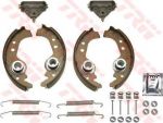 TRW BK1721 комплект тормозных колодок на FIAT PANDA (141A_)