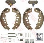 TRW BK2935 комплект тормозных колодок на SUZUKI GRAND VITARA II (JT)