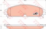 TRW GDB4134 Колодки тормозные CHRYSLER 300C 04- передние спорт (5142558AA)