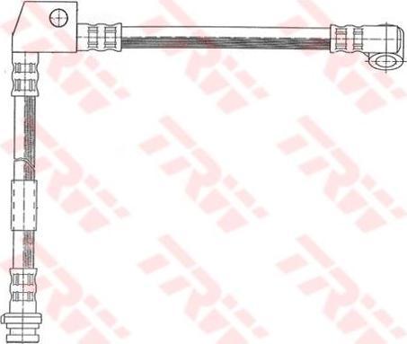 TRW PHD390 тормозной шланг на NISSAN PRIMERA (P10)