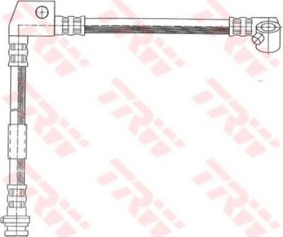 TRW PHD446 тормозной шланг на NISSAN PRIMERA (P10)
