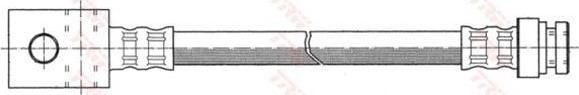 TRW PHD751 тормозной шланг на NISSAN PICK UP II (D21)