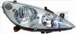 TYC 20-0165-45-2 основная фара на PEUGEOT 307 (3A/C)