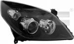 TYC 20-1110-15-2 основная фара на OPEL VECTRA C