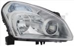 TYC 20-11572-15-2 основная фара на NISSAN QASHQAI / QASHQAI +2 (J10, JJ10)