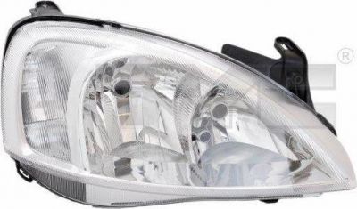 TYC 20-6066-35-2 основная фара на OPEL CORSA C фургон (F08, W5L)