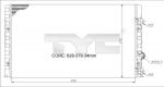 TYC 702-0023 радиатор, охлаждение двигателя на SKODA OCTAVIA (1Z3)