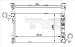 TYC 721-0013-R радиатор, охлаждение двигателя на MERCEDES-BENZ C-CLASS (W203)