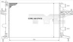 TYC 725-0007 радиатор, охлаждение двигателя на OPEL CORSA C фургон (F08, W5L)