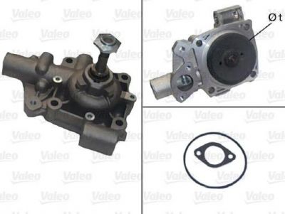 Valeo 506302 водяной насос на IVECO DAILY II фургон/универсал
