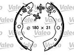 Valeo 553825 комплект тормозных колодок на NISSAN ALMERA I Hatchback (N15)